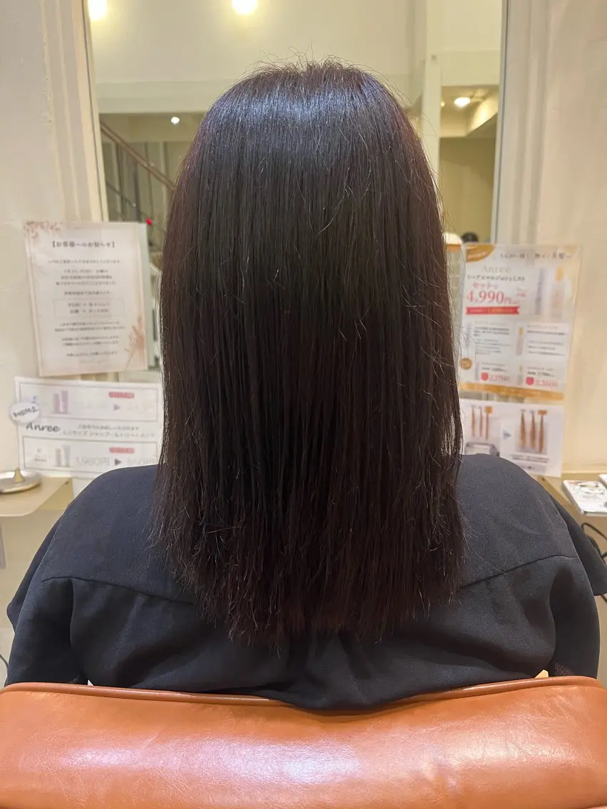 カラー ヘアカラー 猿渡 桃花のヘアスタイル