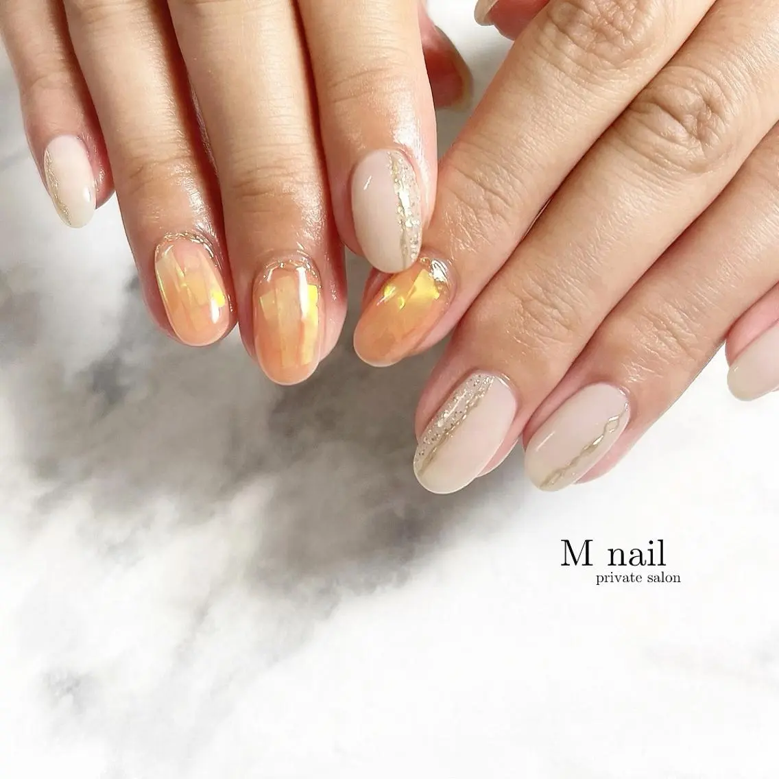 ネイル ハンドネイル M nailのネイルデザイン