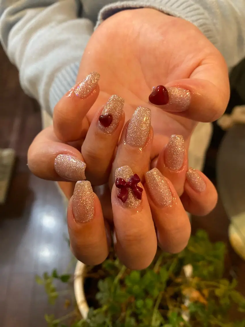 ネイル crystal ⭐︎ colorのネイルデザイン