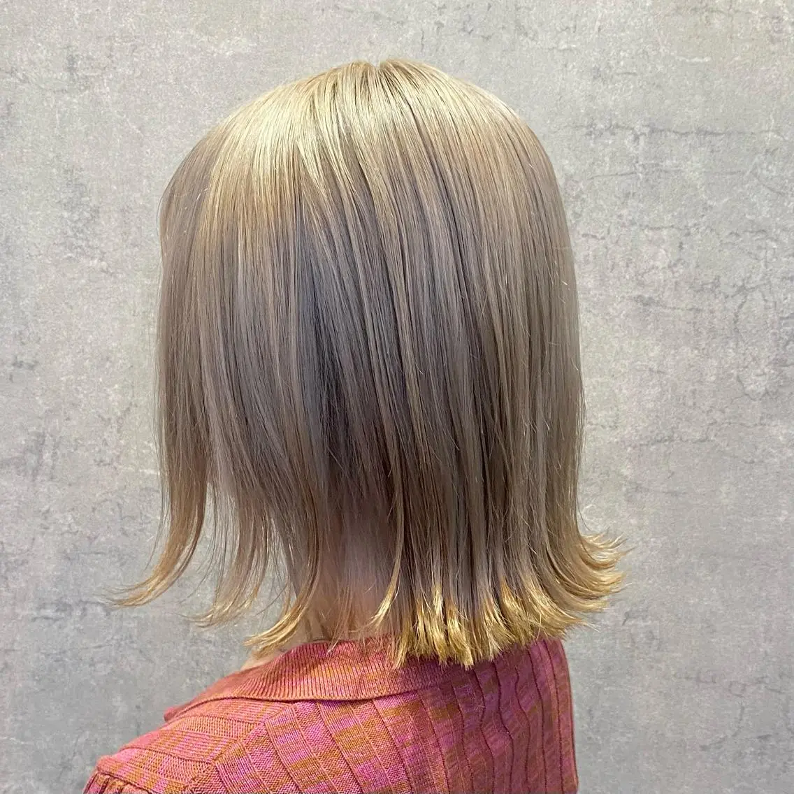 ミディアム カラー パーマ ヘアアレンジ ヘアカラー トリートメント 🤍透明感カラー🤍 Ryujiのヘアスタイル