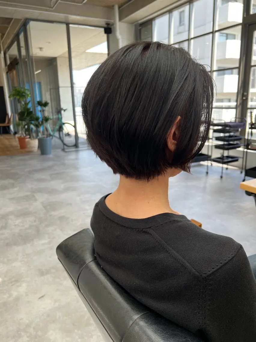 似合わせカット+白髪染め💫の写真