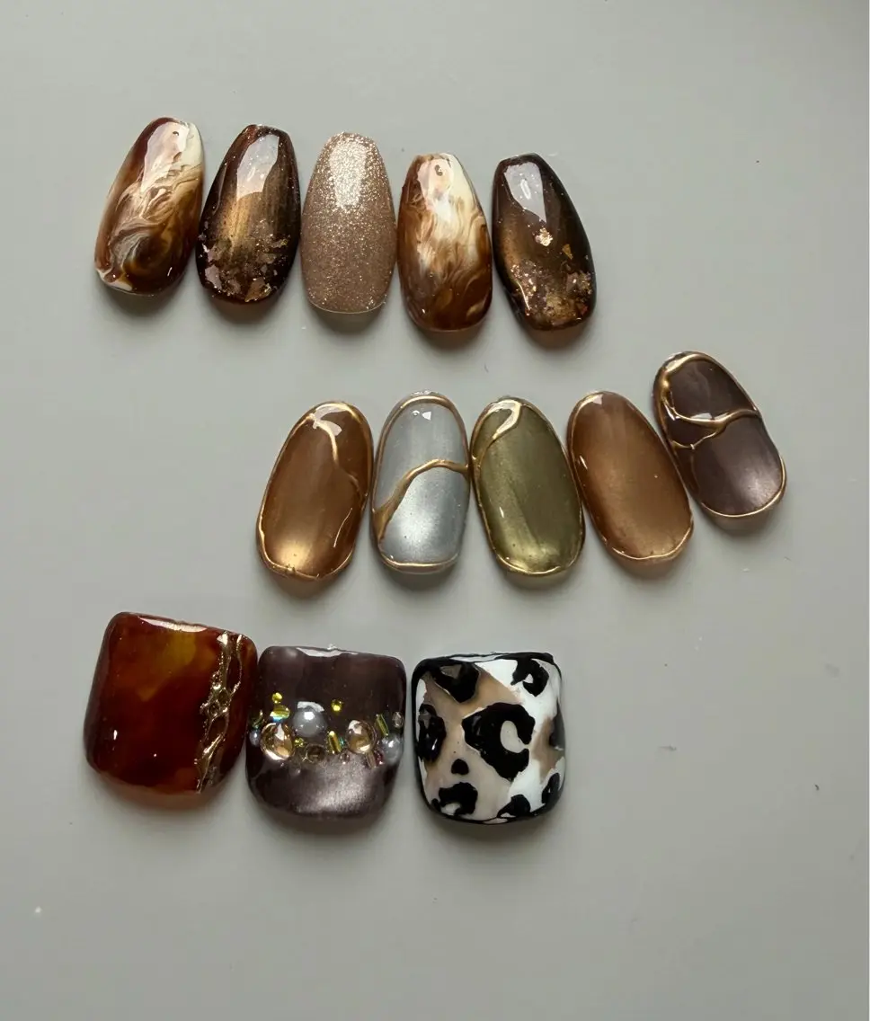 ネイル フットネイル RISA joie nailのネイルデザイン