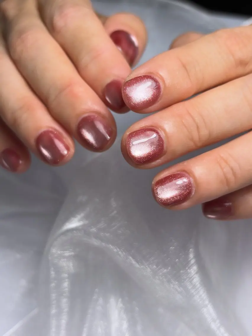 ネイル 氷ネイル・うるうるネイル キラキラネイル マグネットネイル ハンドネイル nailsalon Ecliaのネイルデザイン
