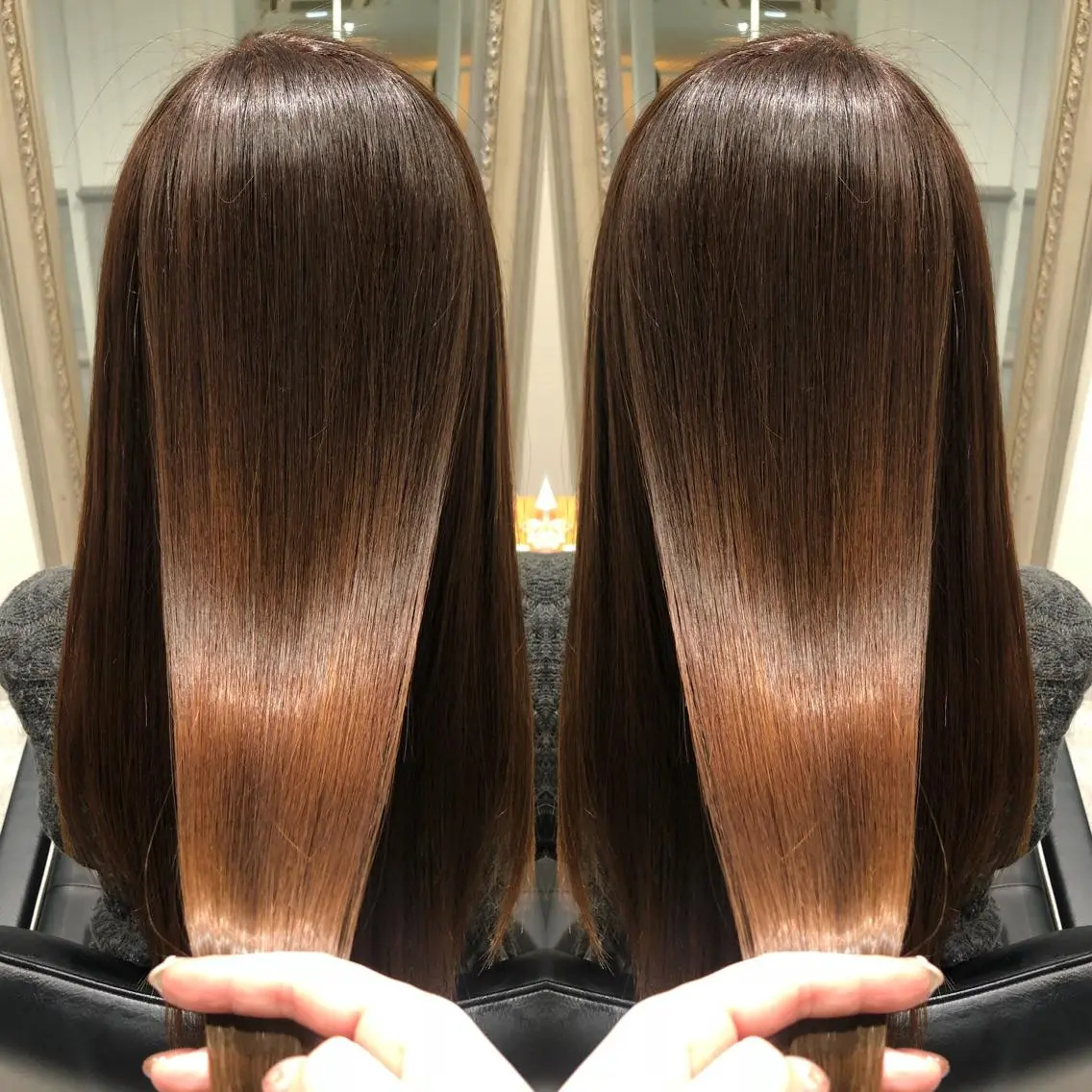 ロング カラー カット トリートメント ♡美髪•艶髪♡砂川 なつきのヘアスタイル