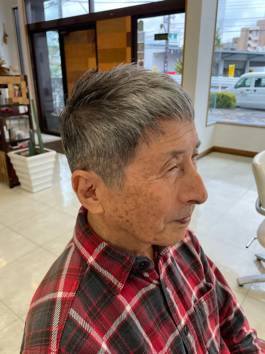 ショート メンズ カット いけだ ゆうのヘアスタイル
