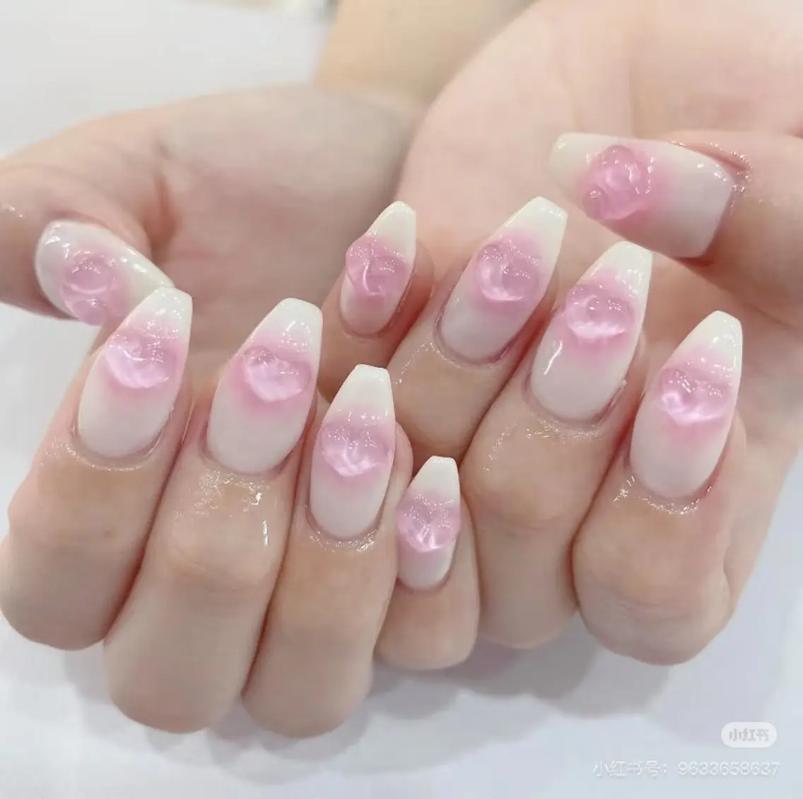 🌸チークネイル「初回ジェルオフ無料ケア」¥6980の写真
