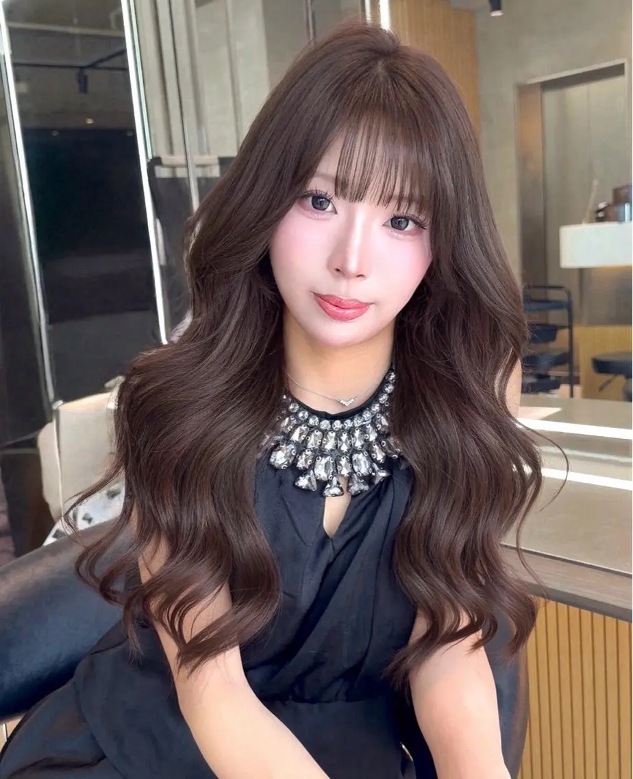 ロング レイヤーカット 🎀透明感カラー shizuka🎀のヘアスタイル