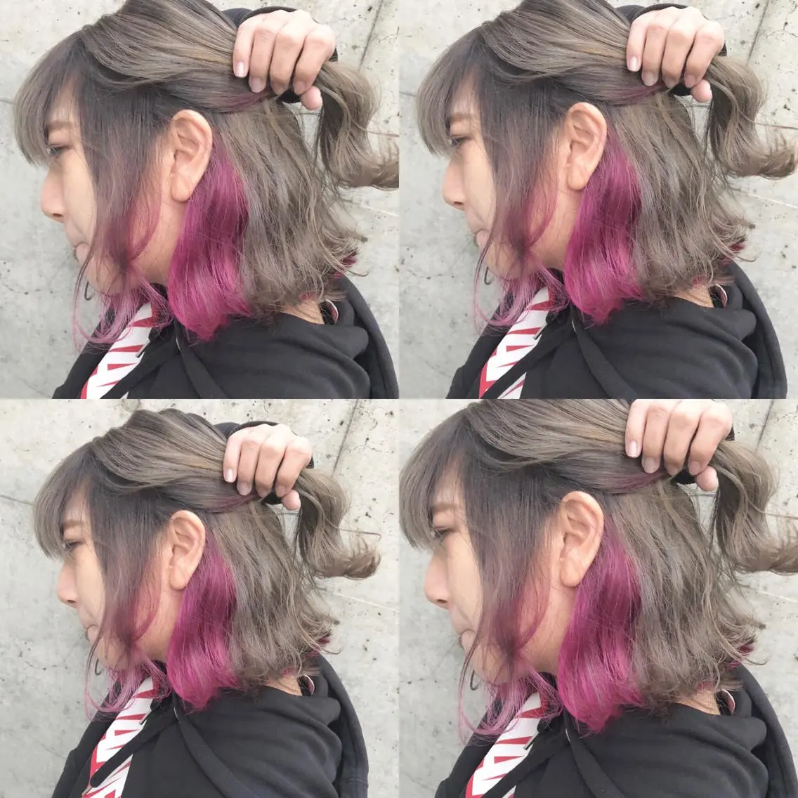 セミロング カラー カット パーマ トリートメント ヘアセット メンズパーマ名人 TAKUMAのヘアスタイル