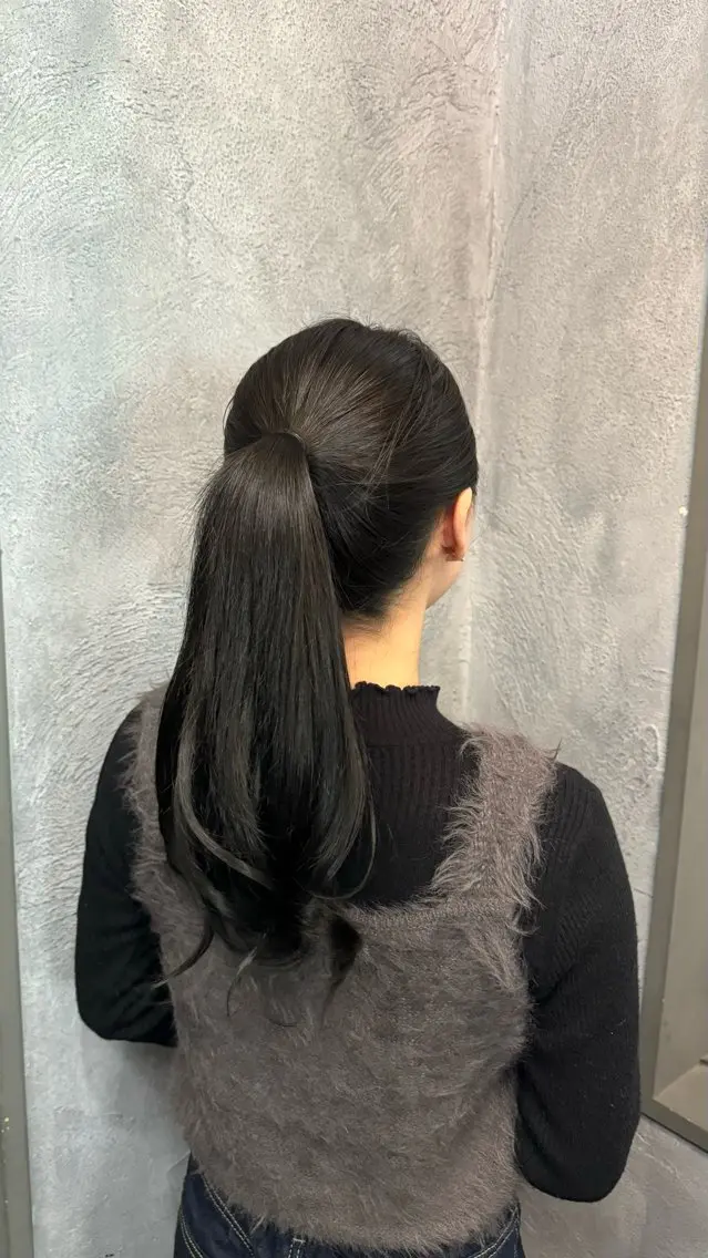 ロング カラー 透明感カラー イルミナカラー 🐺ﾅｶﾑﾗ ﾓﾓｶのヘアスタイル