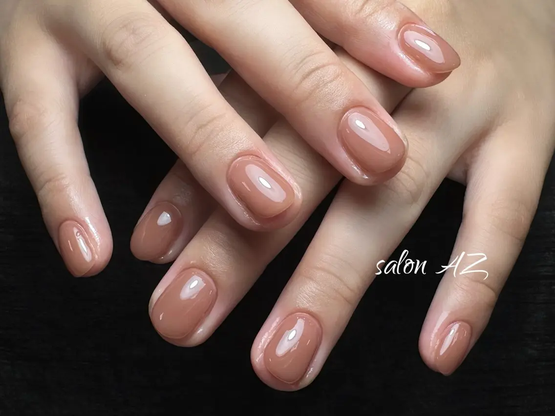 ネイル オフィスネイル ハンドネイル salon AZのネイルデザイン