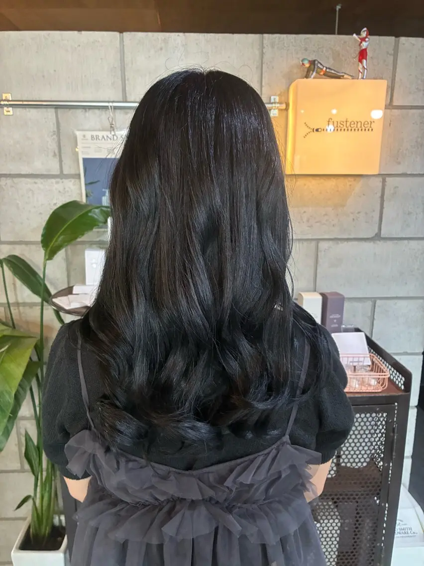 セミロング カラー ヘアカラー 古橋 由妃のヘアスタイル