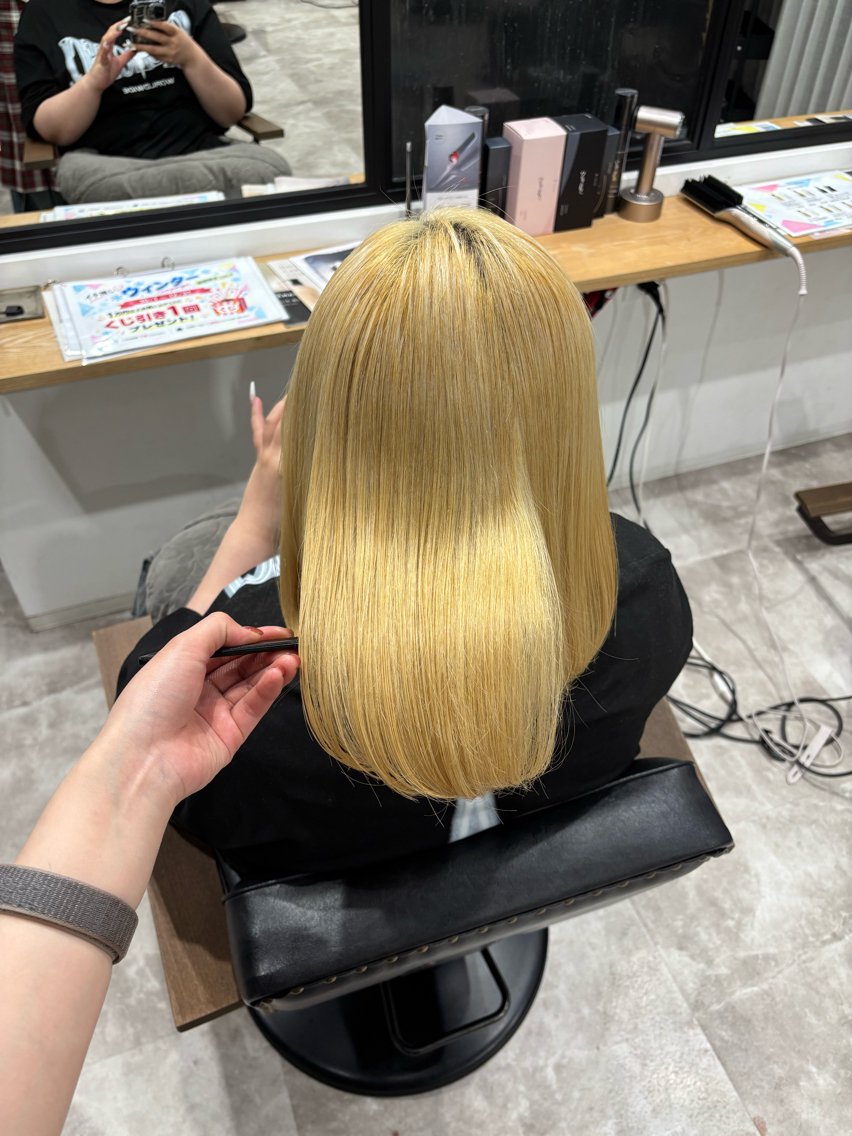 recipe la couleurちずのヘアスタイル