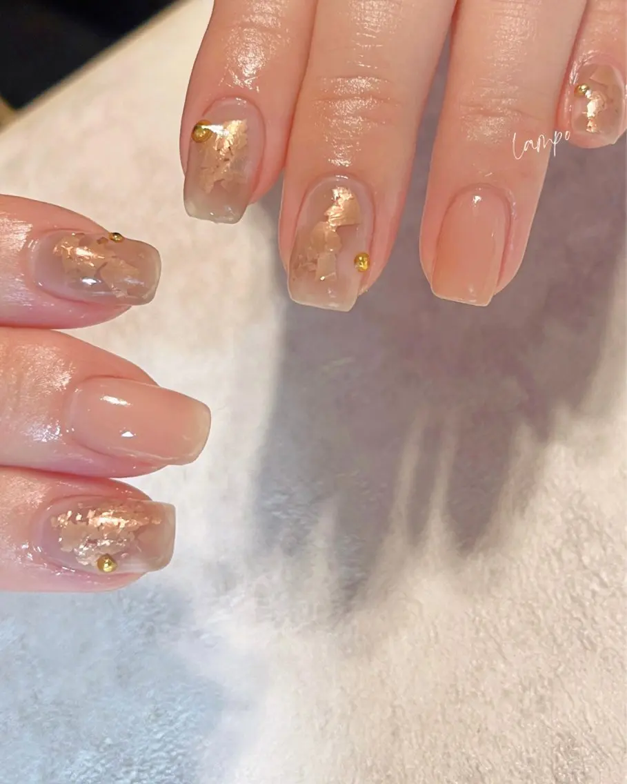 ネイル ニュアンスネイル オフィスネイル ハンドネイル lampo yukoのネイルデザイン