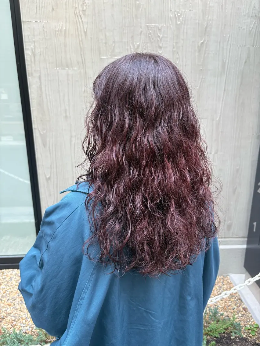 カラー 🎀西川芽依/ 暖色カラー🎀のヘアスタイル