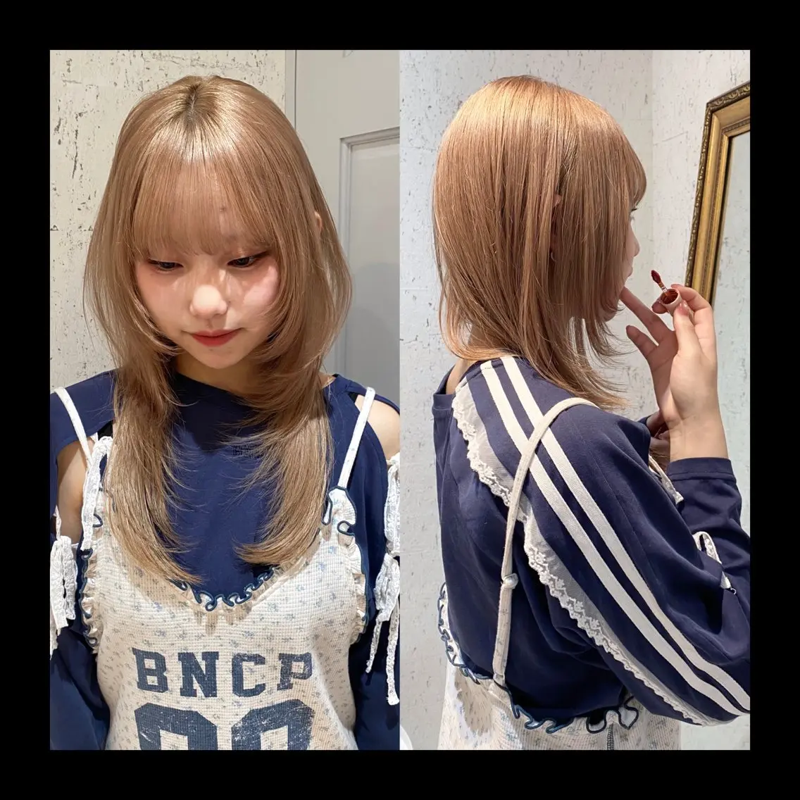 ロング カラー カット ヘアカラー トリートメント mai / linoah˚✧のヘアスタイル