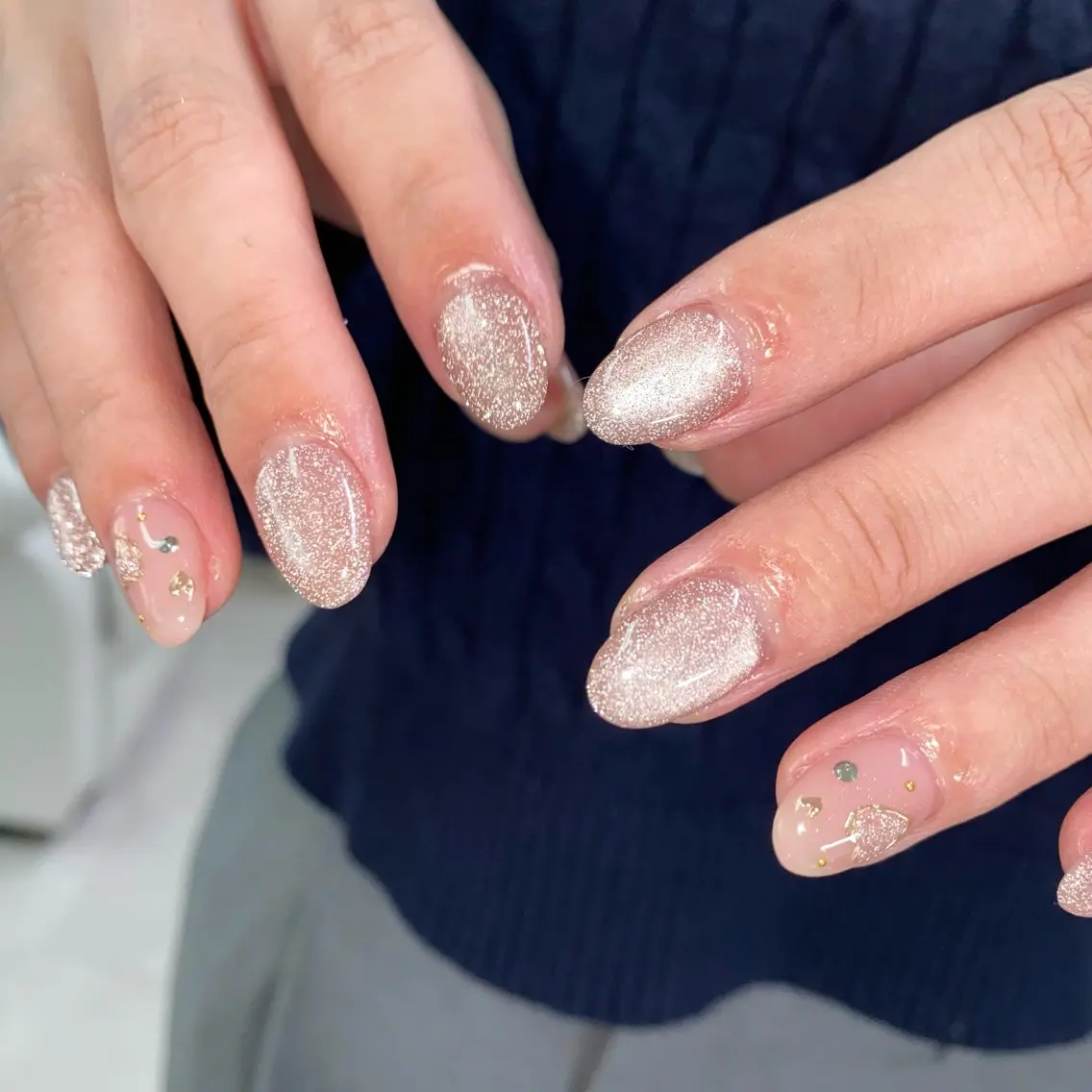 ネイル シンプルネイル ハンドネイル ハンドケア 🫧RaLa ⭐︎AYAKA🫧のネイルデザイン