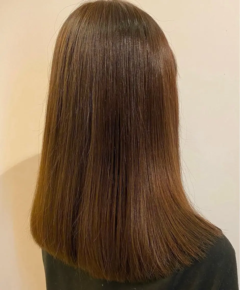 ミディアム トリートメント 土屋 広美のヘアスタイル