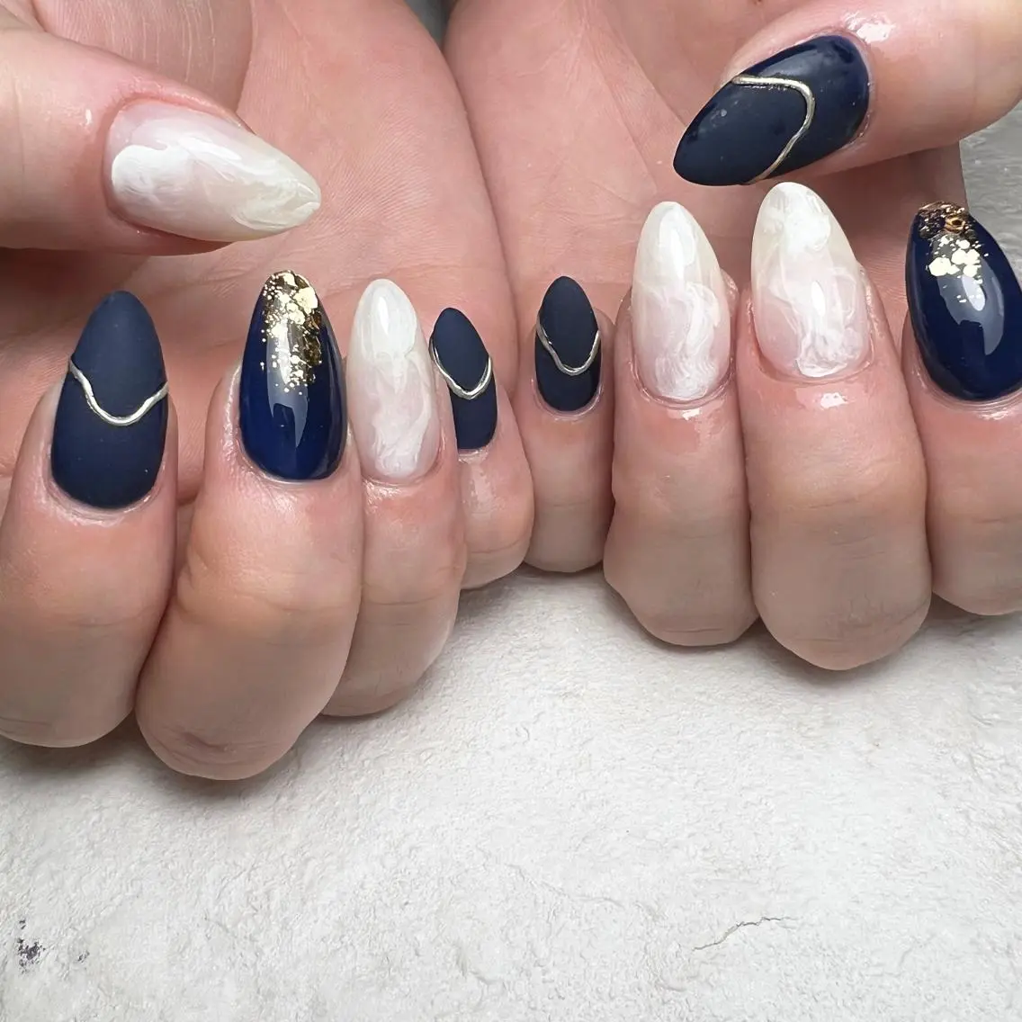 ネイル アートネイル ジェルネイル パラジェル MAKANI salonのネイルデザイン