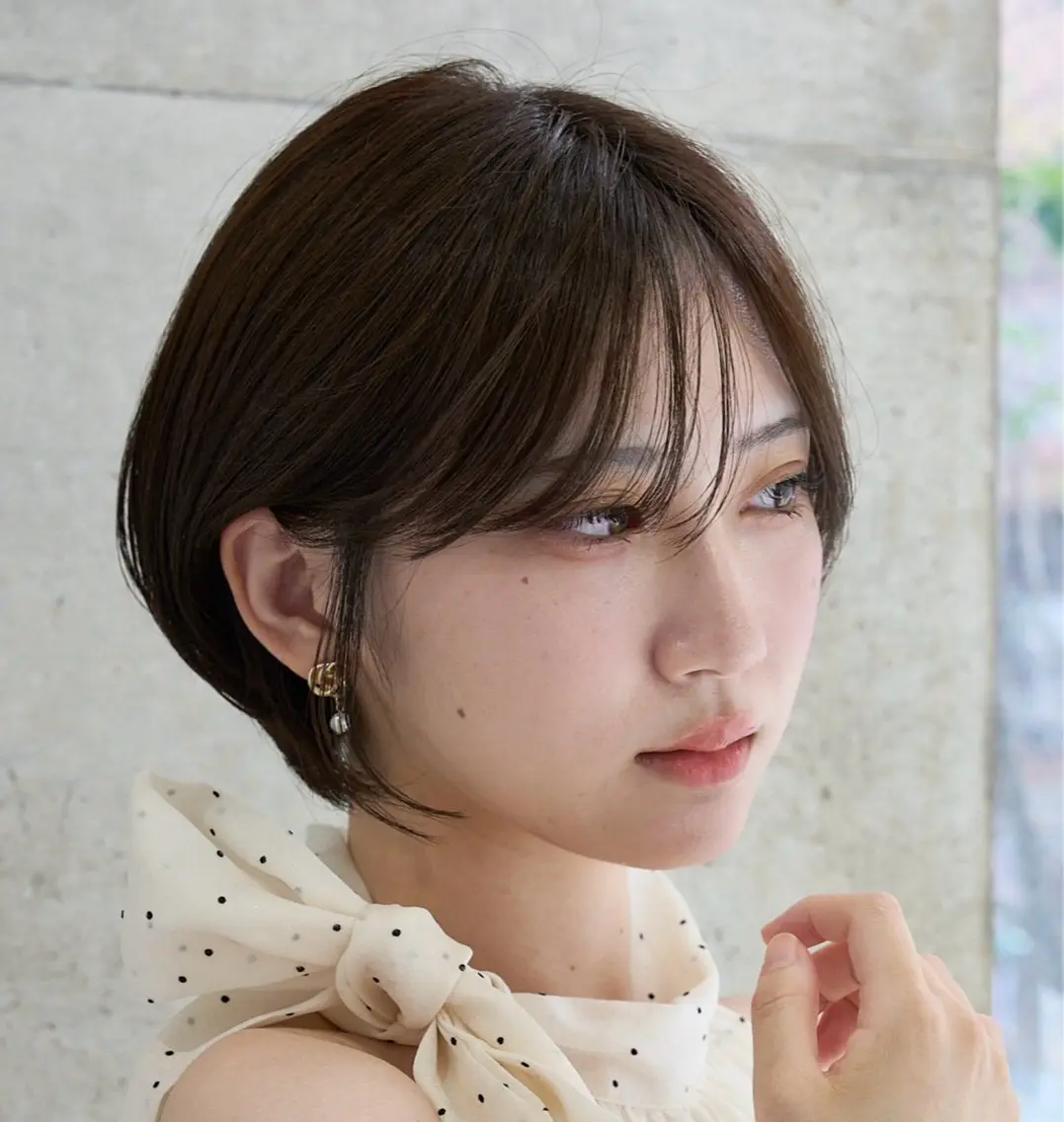 ショート カット ヘアカラー トリートメント 黄金比の似合わせ /吉祥寺 /kokiのヘアスタイル