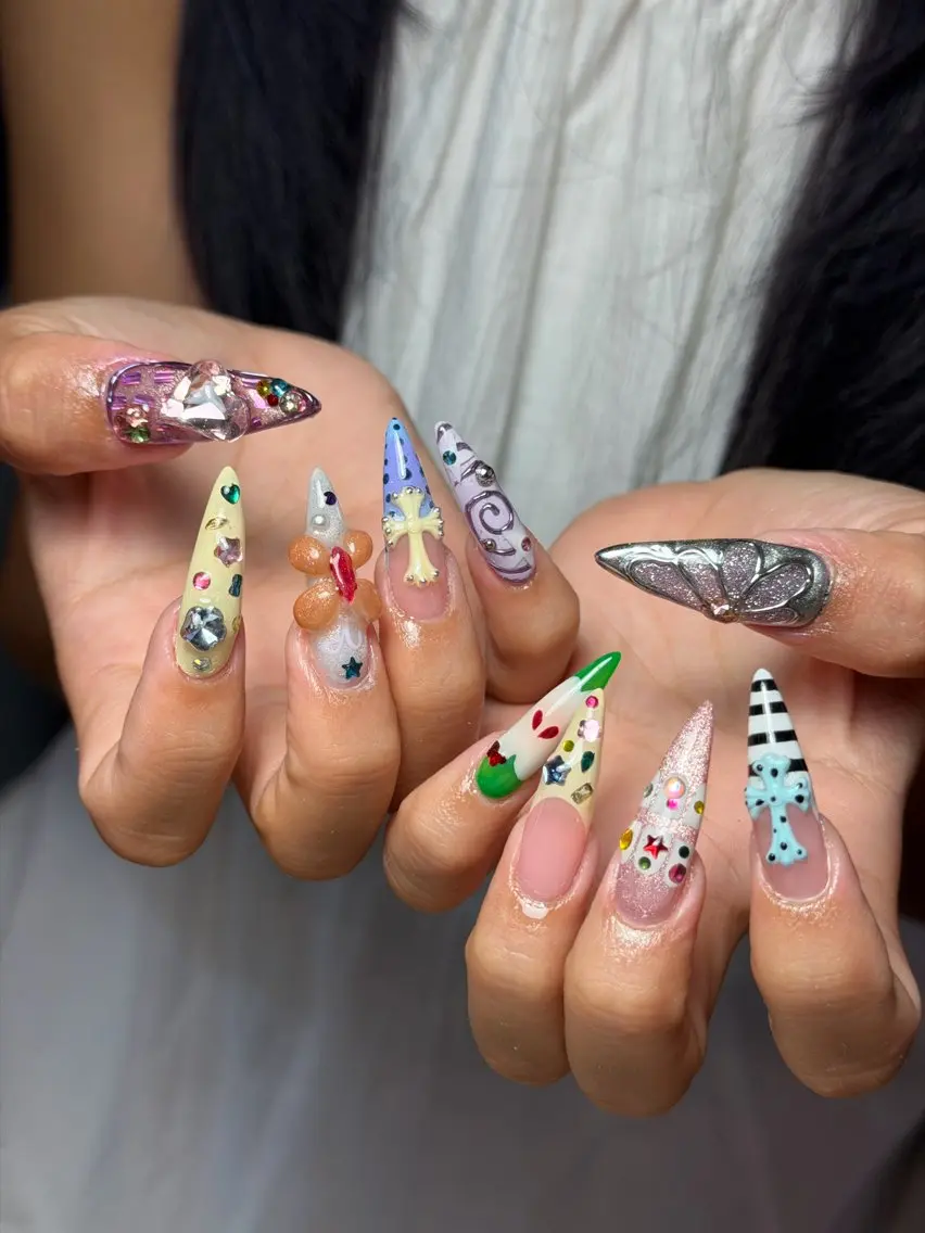 ネイル 韓国ネイル シンプルネイル ワンホンネイル ハンドネイル CoMo Nailのネイルデザイン