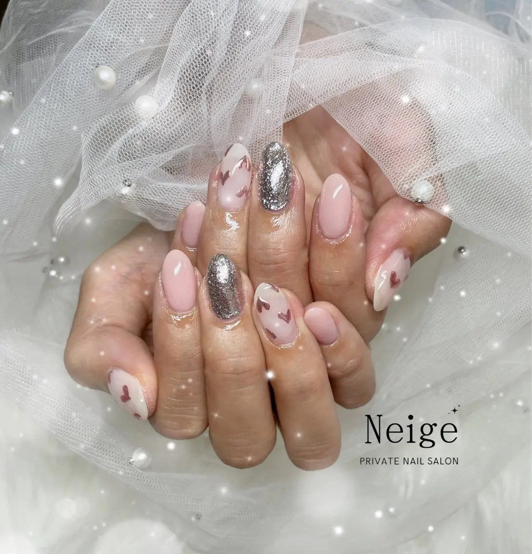 💫トレンド定額ネイル｜華やかデザイン(オフ込み)の写真