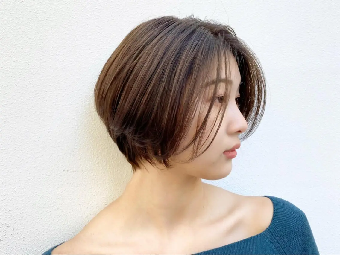 ショート ショートボブ ボブ ショートヘア 徳永 大樹のヘアスタイル