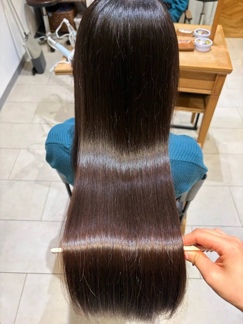 ロング トリートメント オオトミ ホノカのヘアスタイル