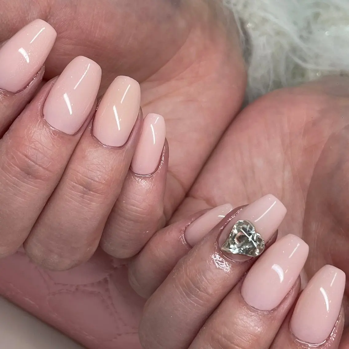 ネイル ワンカラーネイル ハンドネイル ハンドケア 心斎橋Salon Epokkuのネイルデザイン
