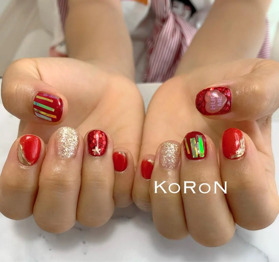 ネイル ハンドネイル 自宅サロン鎌倉 KORONのネイルデザイン