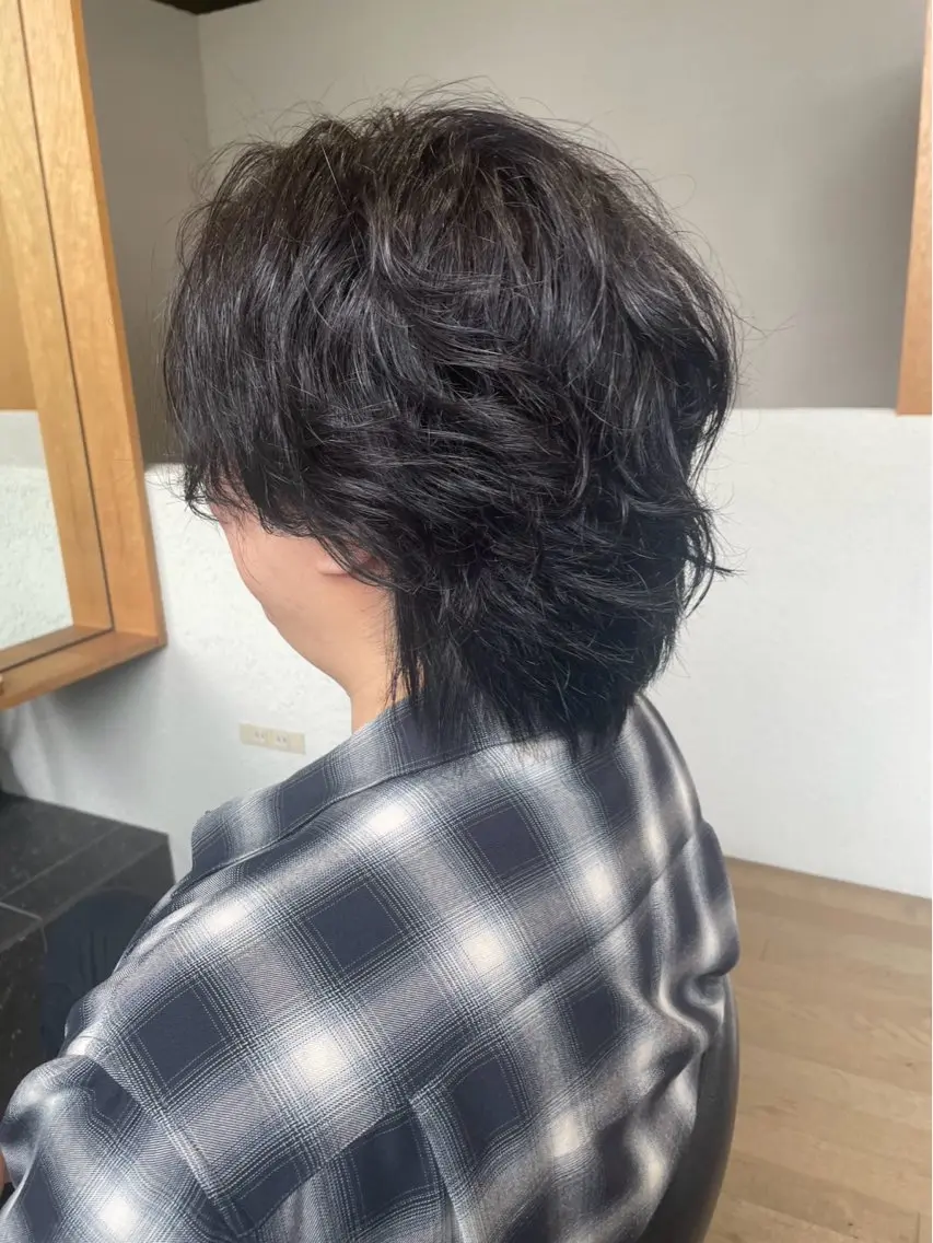 ショート カラー 伏木 李奈のヘアスタイル