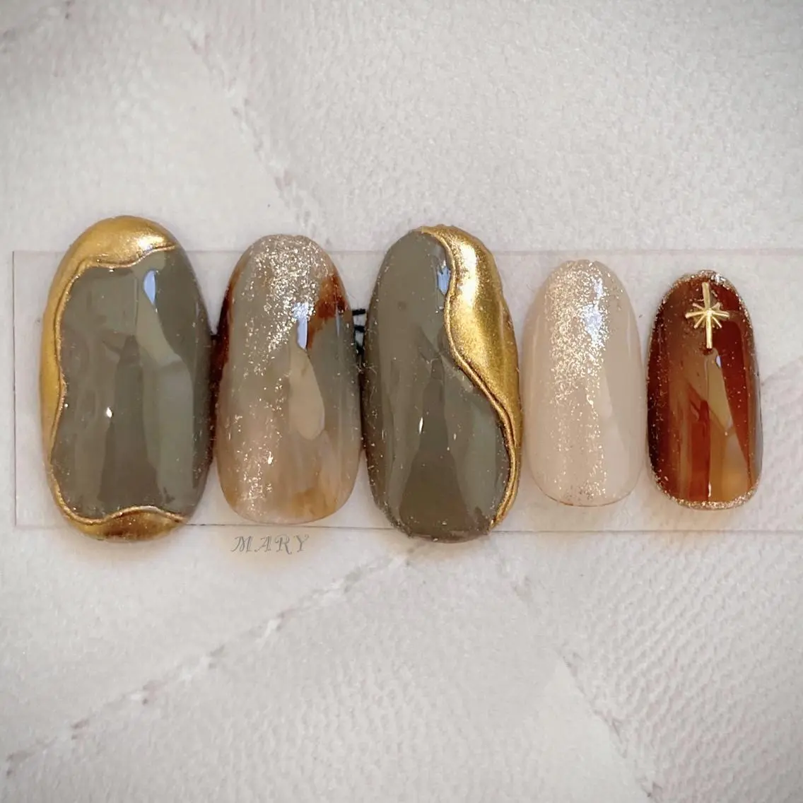 ネイル アートネイル ニュアンスネイル ワンカラーネイル ハンドネイル Mary nail .narumiのネイルデザイン