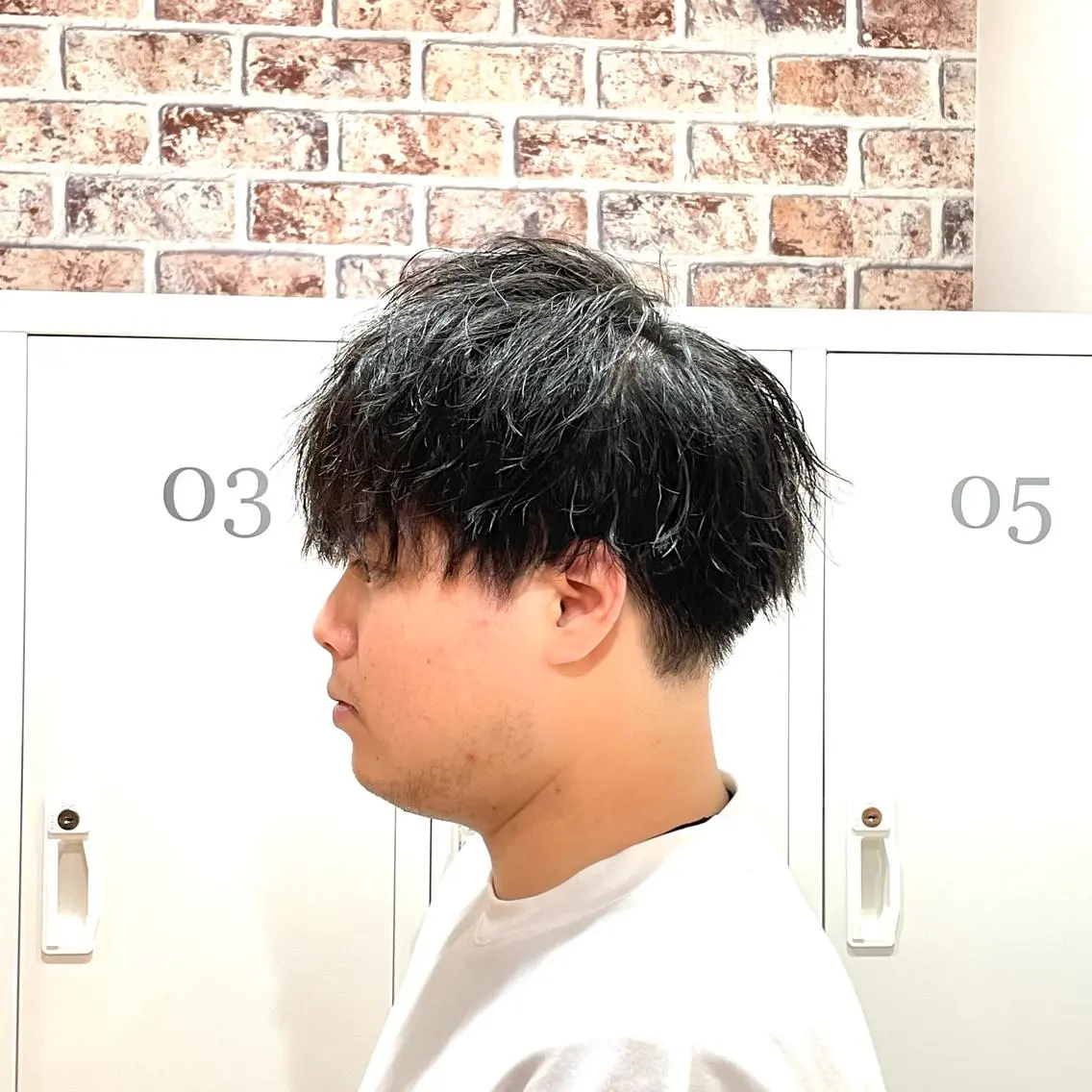 ショート カット パーマ トリートメント メンズ 特化・川田のヘアスタイル