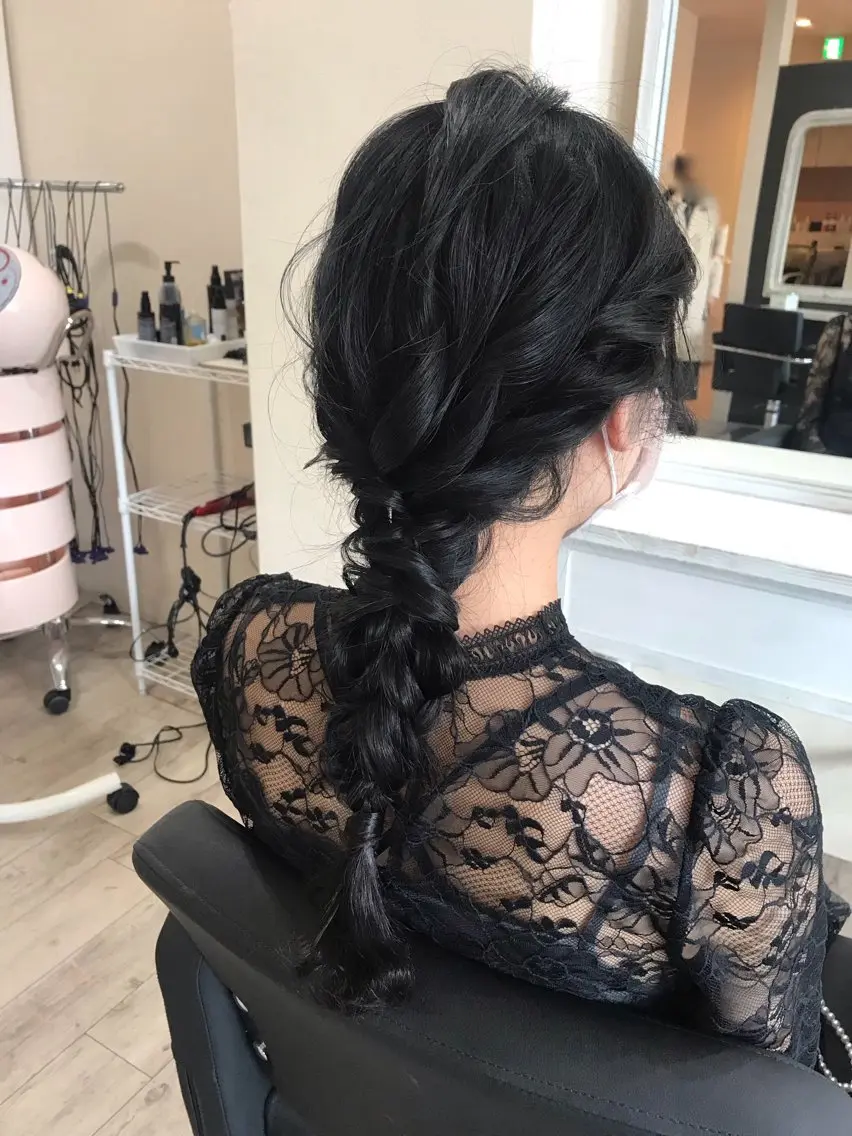 セミロング APPEL hair /岡山のヘアスタイル