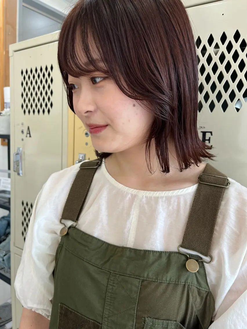 ショート カラー カット ヘアカラー トリートメント 🌼sunc HINAMI🌼のヘアスタイル