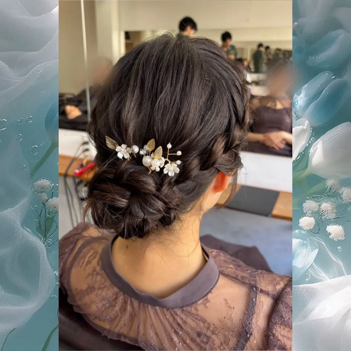 ヘアアレンジ ヘアセット 河原 彩心【練習モデル】のヘアスタイル