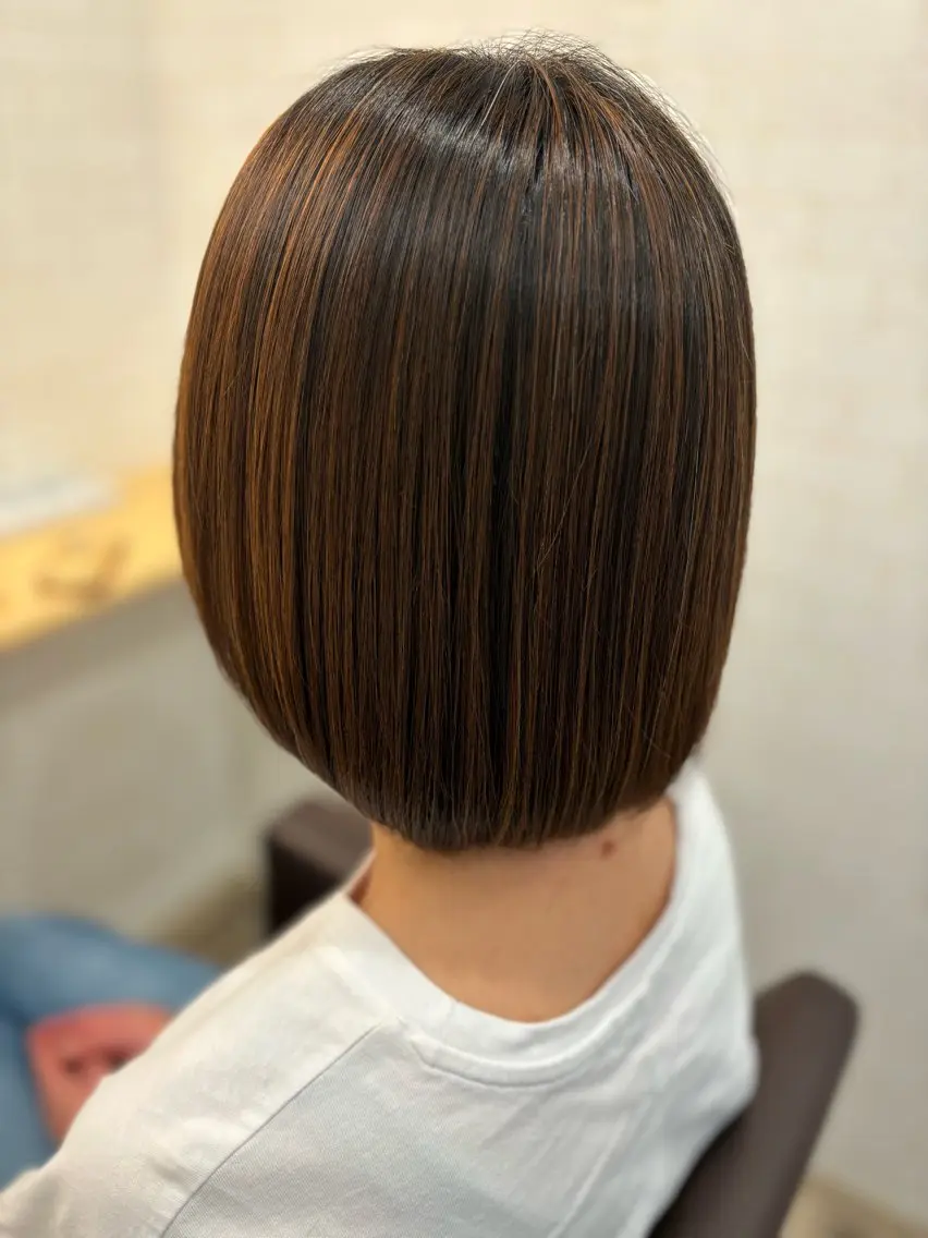 ショート ボブ masa ディレクターのヘアスタイル