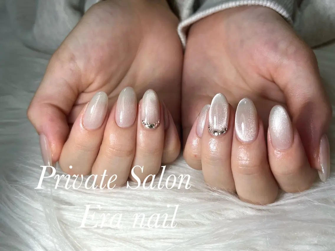 ネイル マグネットネイル ハンドネイル Era nailのネイルデザイン