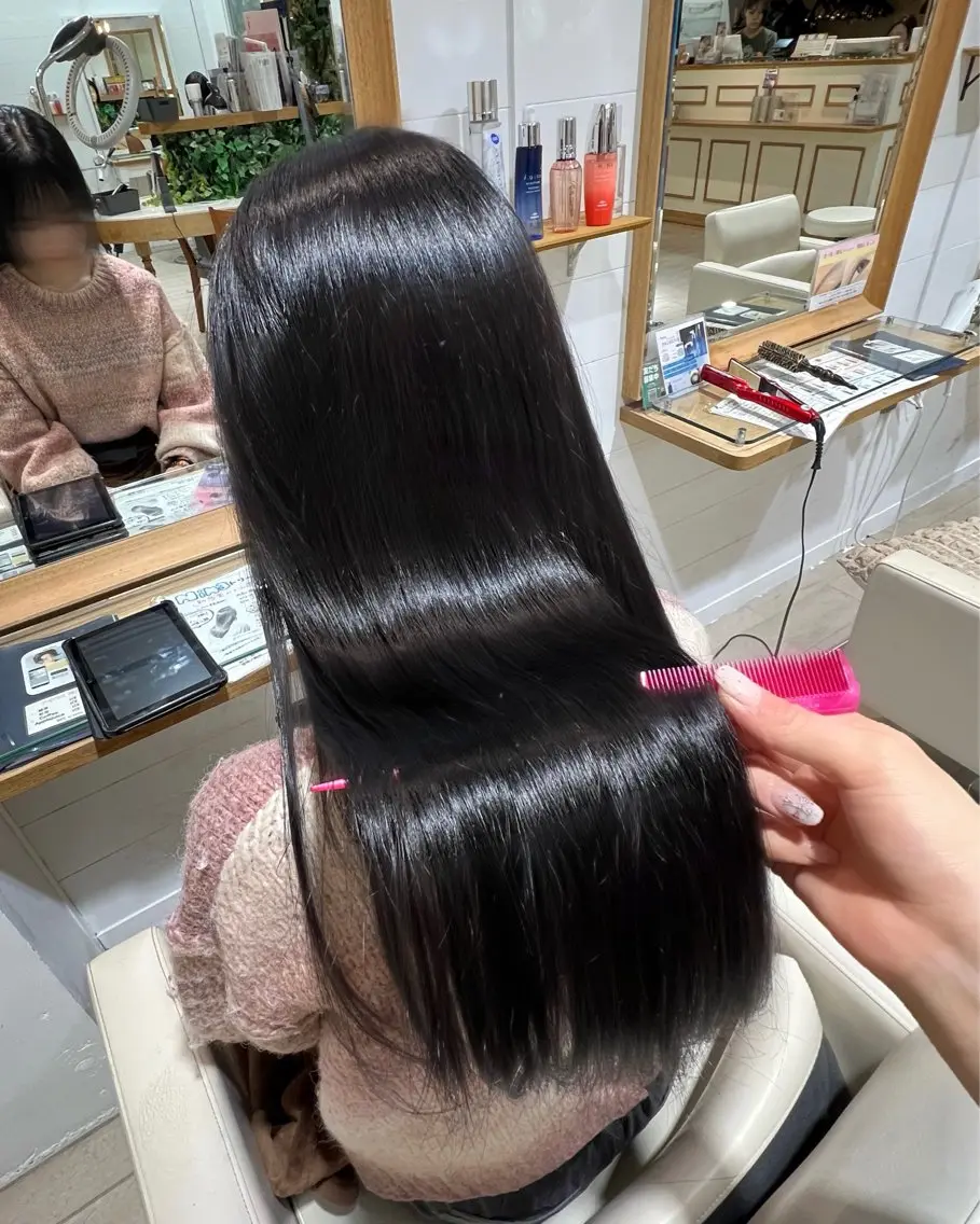 ロング カラー ヘアカラー モデル募集 セイノチヒロのヘアスタイル