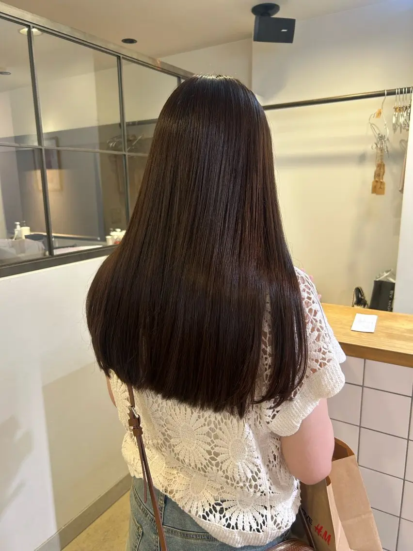 透明感カラー+ヘッドスパ30分の写真