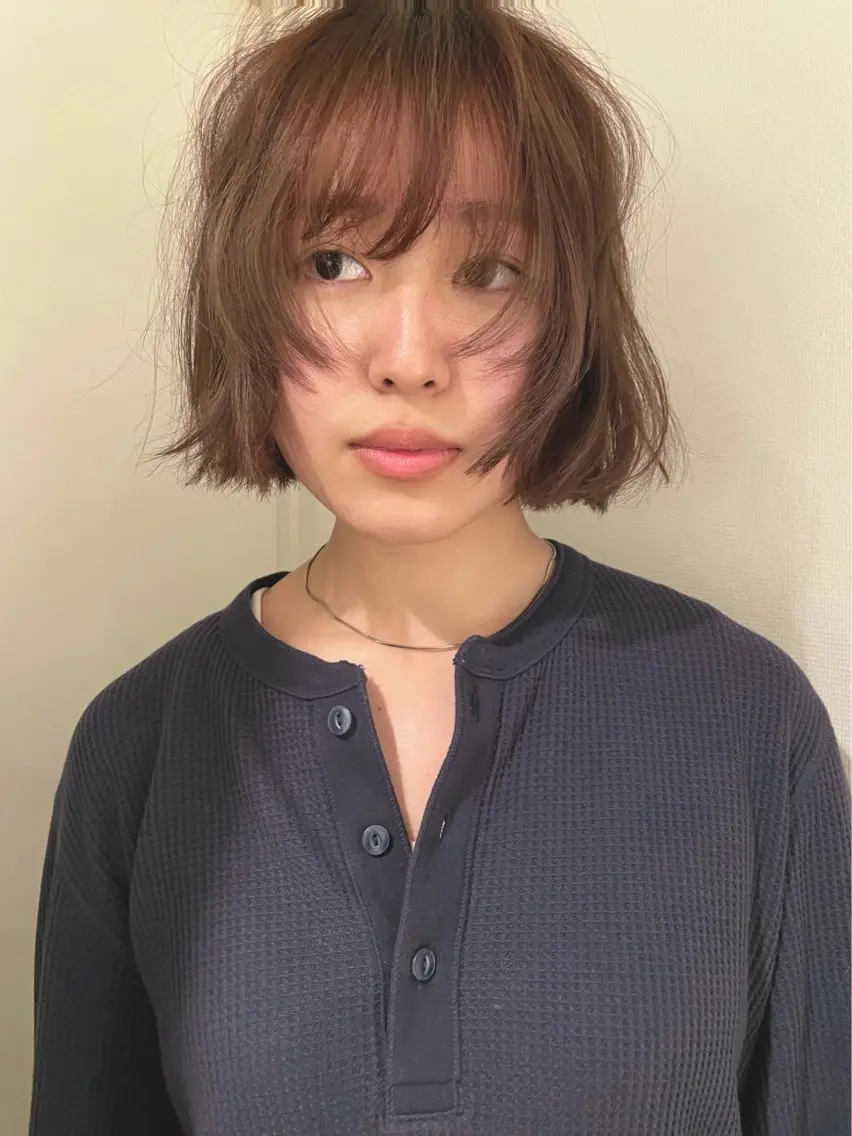 ショート ボブ カット haku 芽実のヘアスタイル