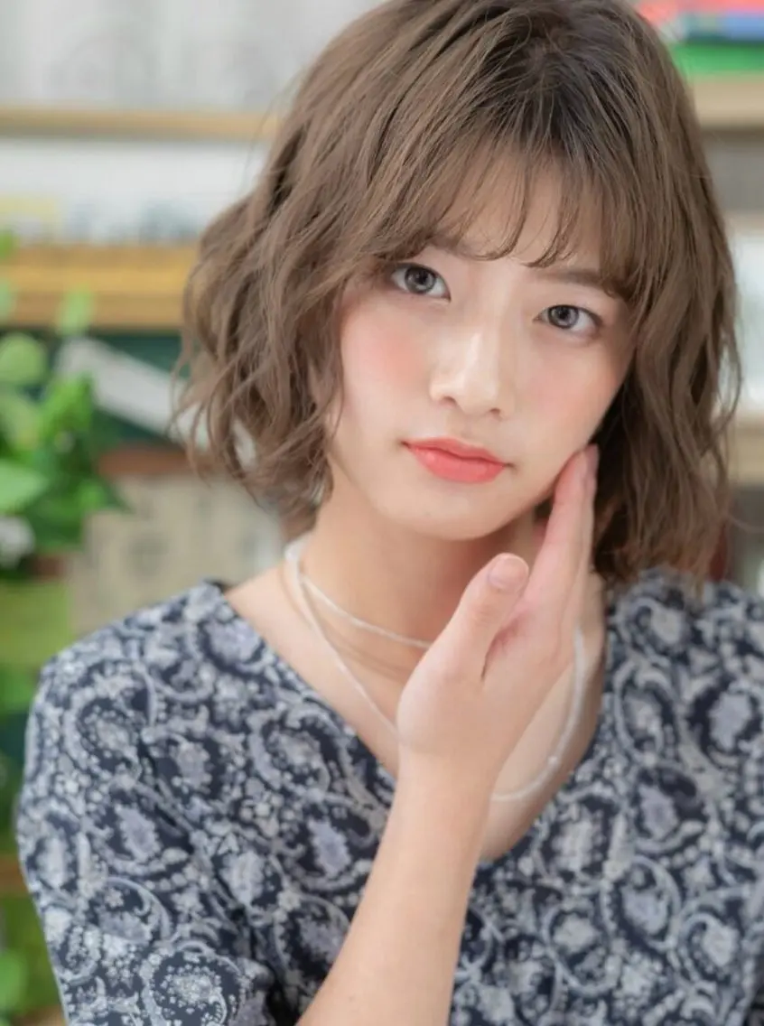 【セットでお得！】デザインカット＋コスメパーマ【ハンドドライで再現性👌】17380円→2500円の写真