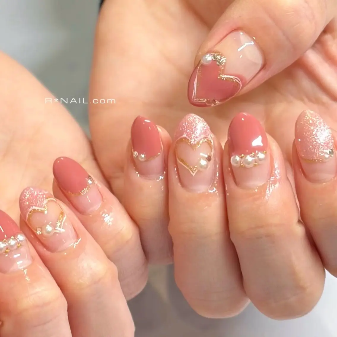 ネイル 持ち込み ハンドネイル Riona / R*NAIL.comのネイルデザイン