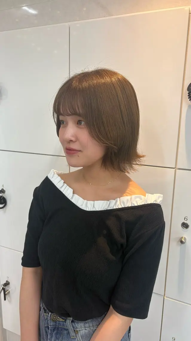 ショート ヘアカラー 【ALEAP】 coconaのヘアスタイル