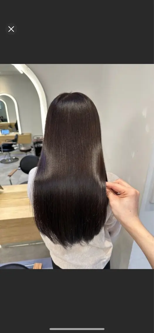 カラー トリートメント 中島愛佳🐥⸒⸒ 縮毛矯正/艶髪カラーのヘアスタイル
