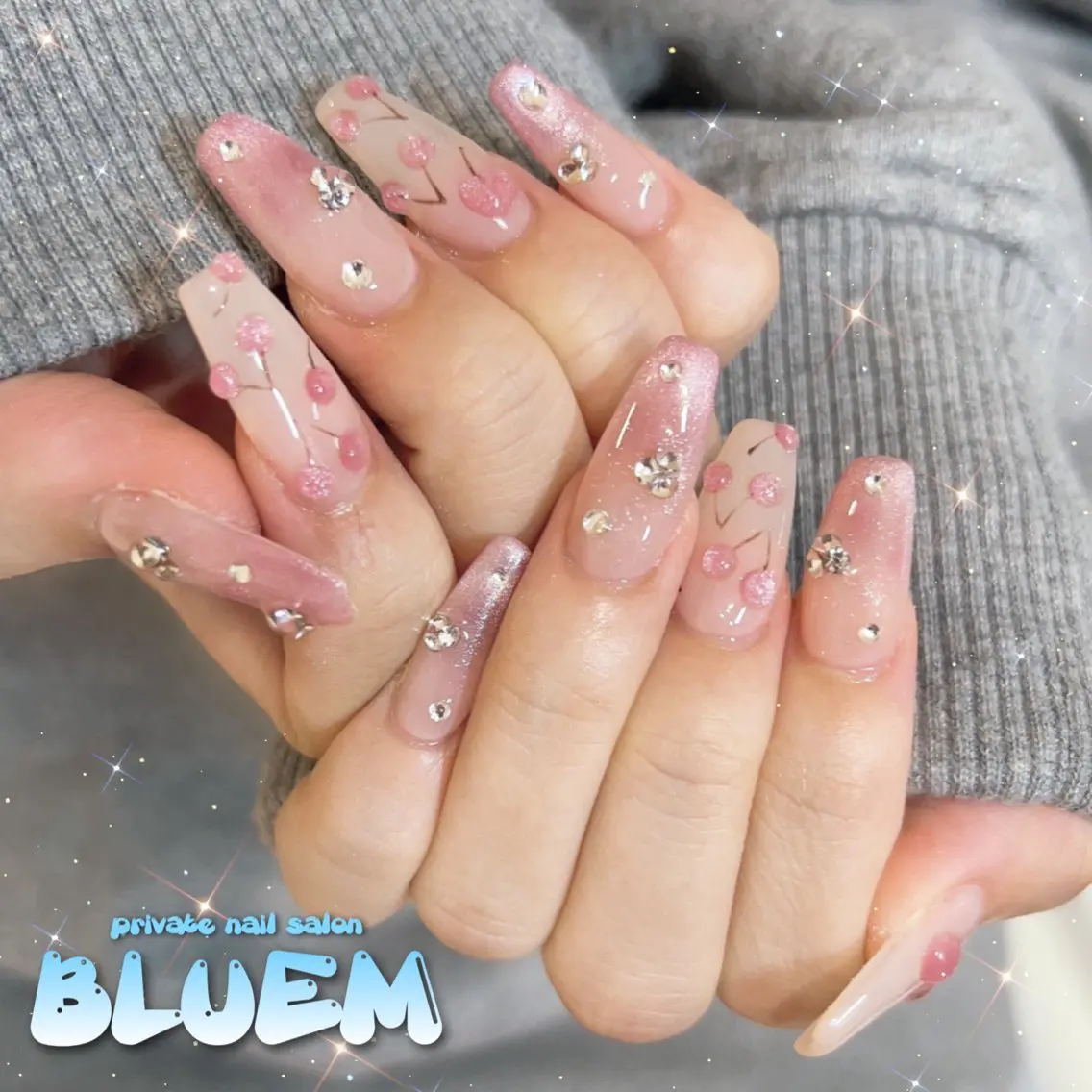 ネイル ハンドネイル BLUEM なな🐶のネイルデザイン