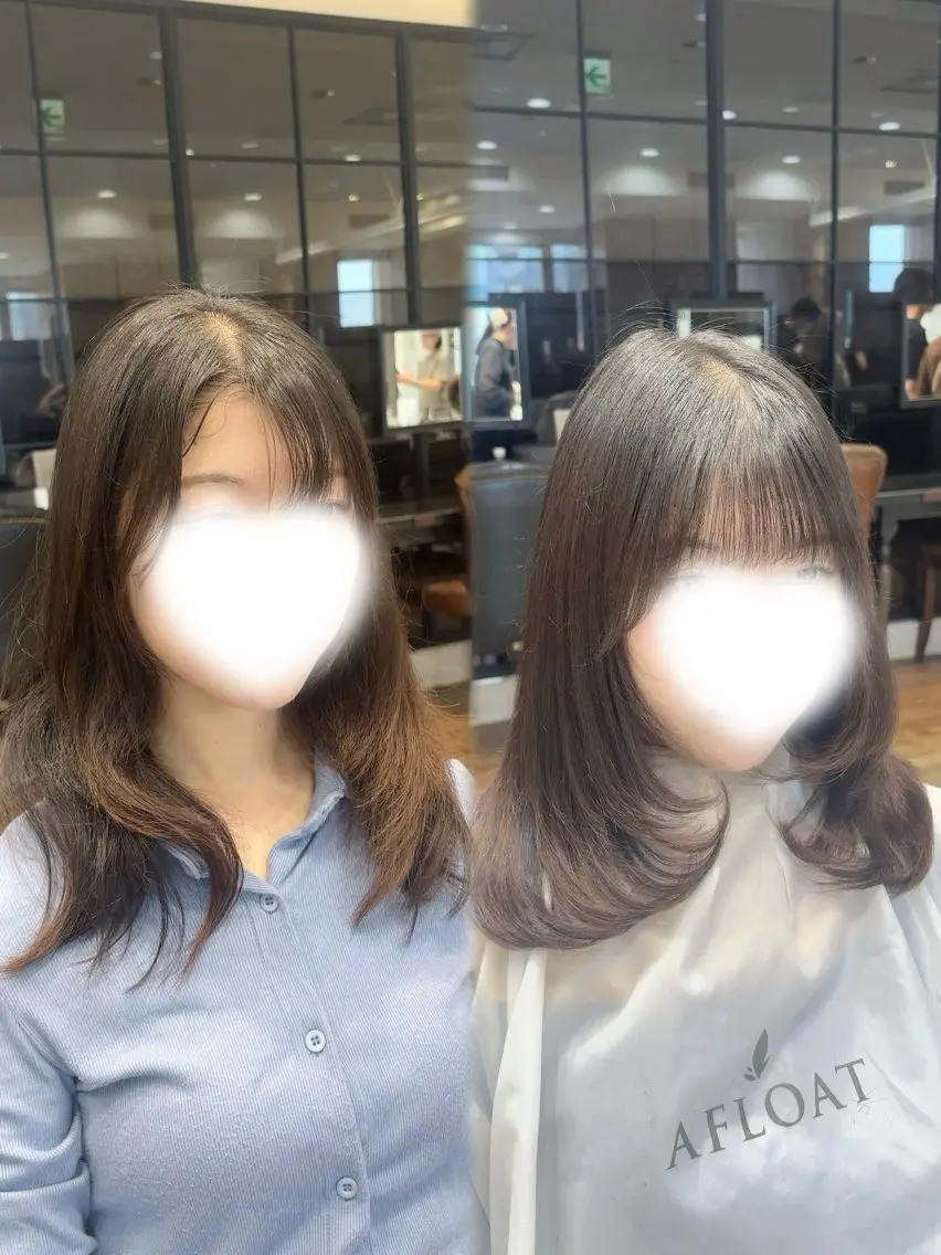 ミディアム 艶カラー✨ /harukaのヘアスタイル