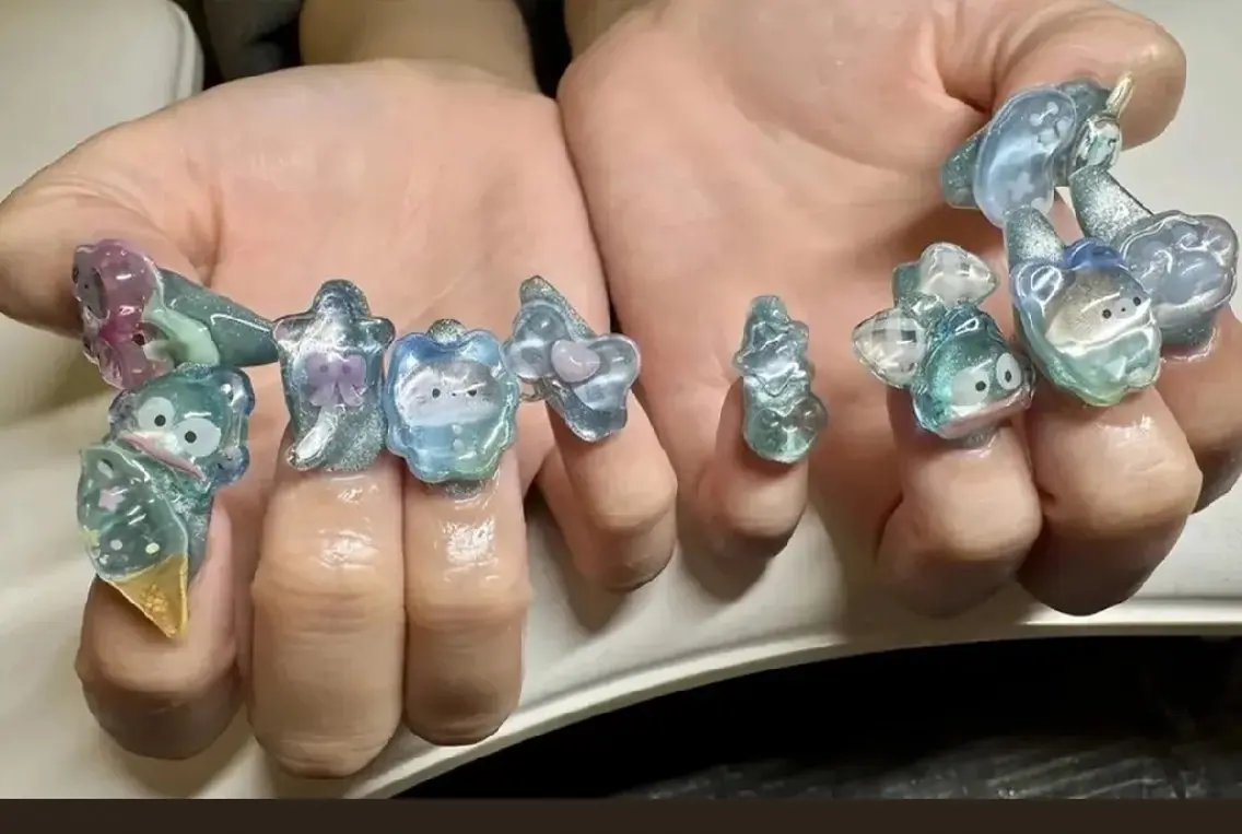 ネイル ♥ReJUvia/梅 田/24時まで営業♥のネイルデザイン