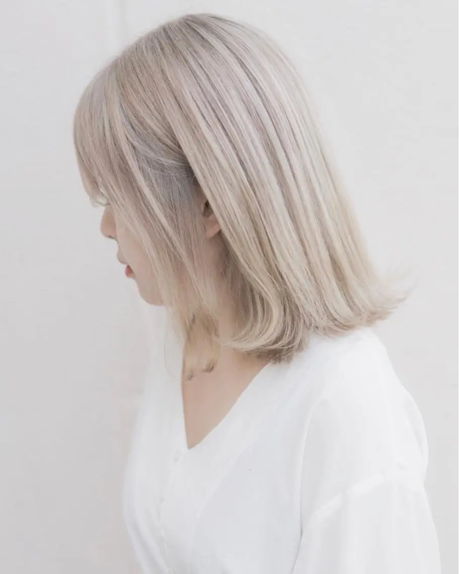 【ブリーチ=傷むはもう昔の話🌹】全体ケアブリーチカラー✨の写真