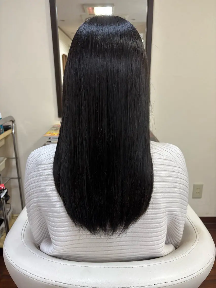 ロング 菅沢 奈生のヘアスタイル