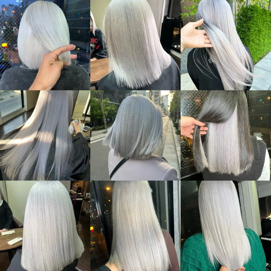 ロング カラー ベージュカラー ブリーチ ブロンド ケアブリーチ 透明感カラー ヘアカラー Lima/ハイトー ン/ブリーチ/心斎橋のヘアスタイル